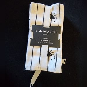 Spider and Stripes Cloth Napkins